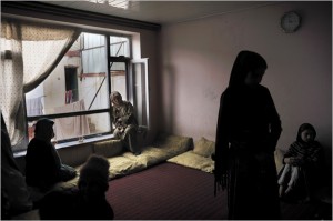 Afghan women's shelter (NYT Photo)