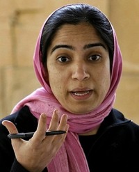 Malalai Joya in Kabul (AFP/GETTY IMAGES)